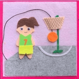 Little Bean's Toy Chest What Will I Be Quiet Book DIY Kit - Montessori Product