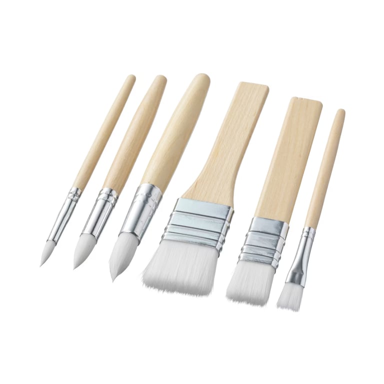 Montessori IKEA MÅLA Paintbrush Set of 6