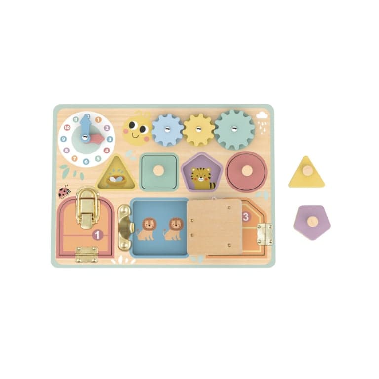 Tooky Toy Busy Board Clock
