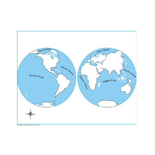 Montessori E&O Montessori Unlabeled Control Map