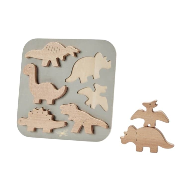Astrup Wooden Puzzle Dinosaurs