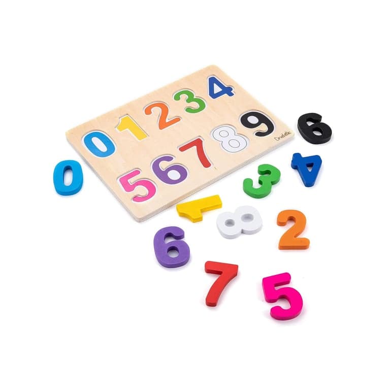 Driddle4Little Magnetic Wooden Number Puzzle