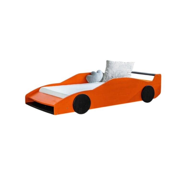 Benlemi Car Bed Ferrari F40 Orange Black 160 x 80