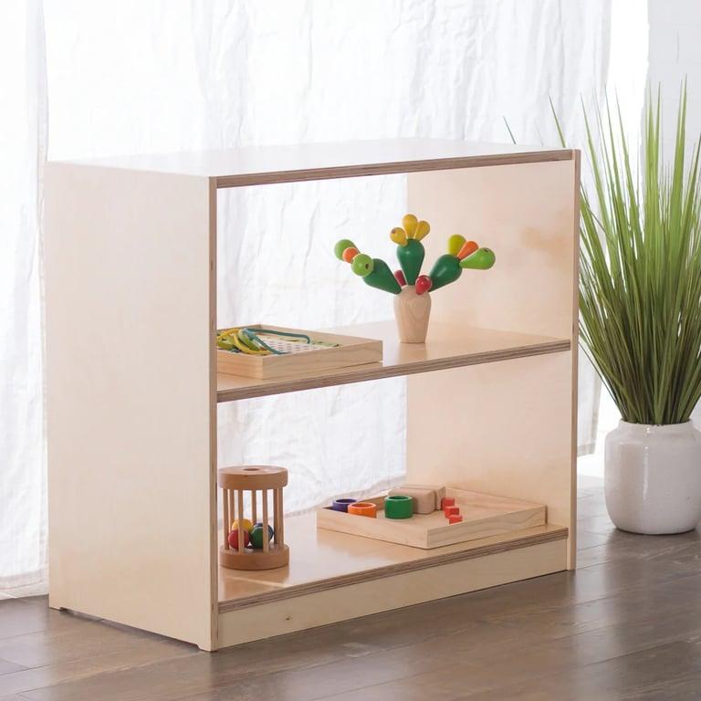 Montessori Sprout Kids Montessori School Open Back Shelving 30H