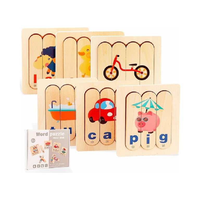 Montessori Dzkkzi Wooden Alphabet Puzzle