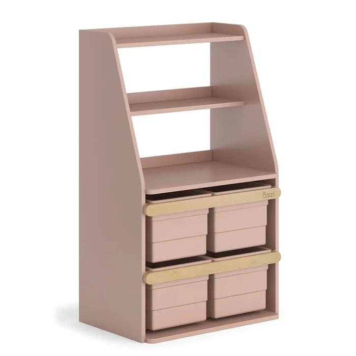 Montessori Boori Tidy Integrated Storage Unit Cherry and Almond