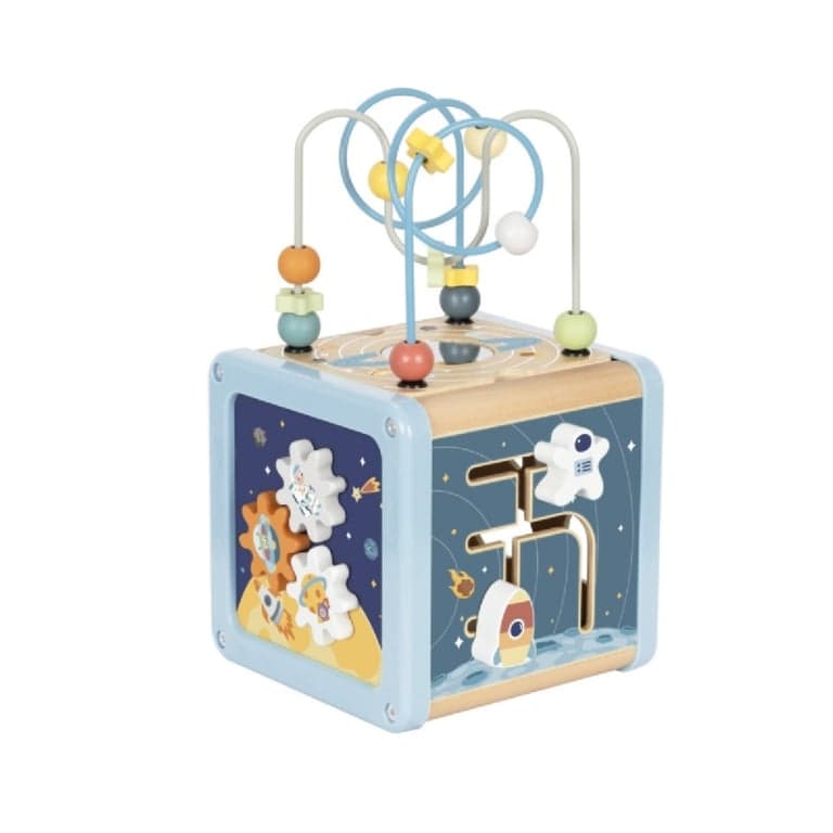 Tooky Toy Activity Cube Space