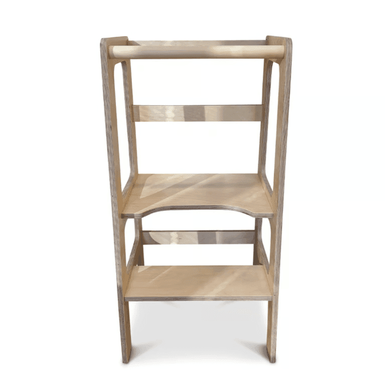 Jindl Toddler Tower Natural Wood