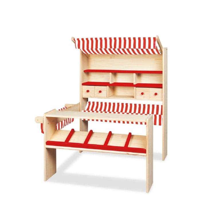 Pinolino Market Stand Lucy Red