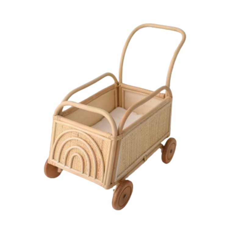 Montessori Lila and Leo Wagon Baby Walker