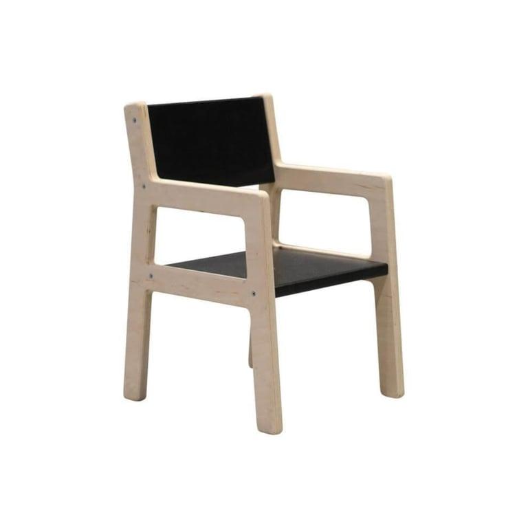 Montessori toddie.nl Skinnie Wooden Chair 1-4 Years Black