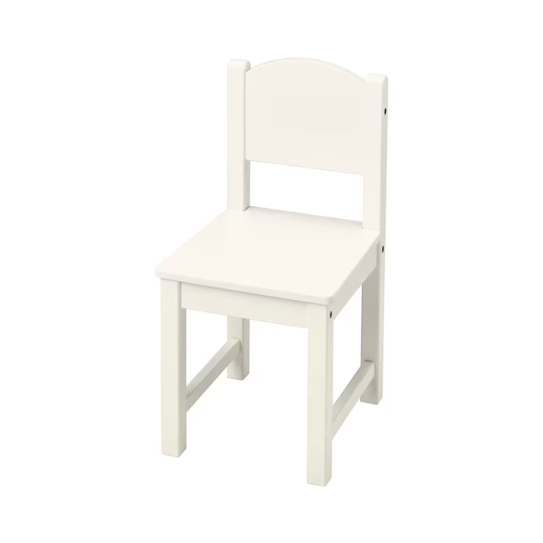 Montessori IKEA SUNDVIK Children's Chair White