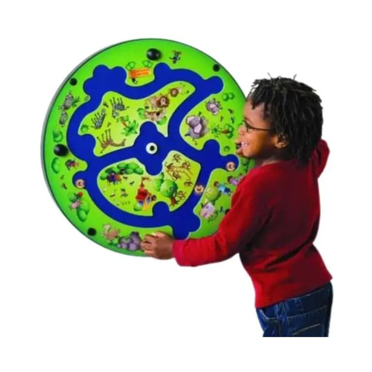 Montessori Playscapes Adventure River Maze Wall Toy