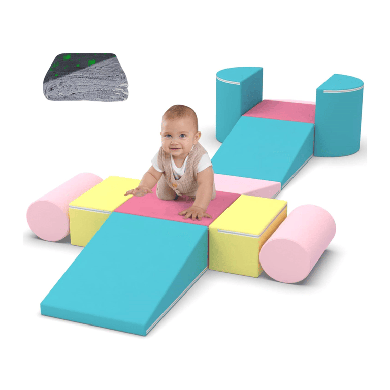 Montessori Bierum 12-Piece Soft Play Set Colorful