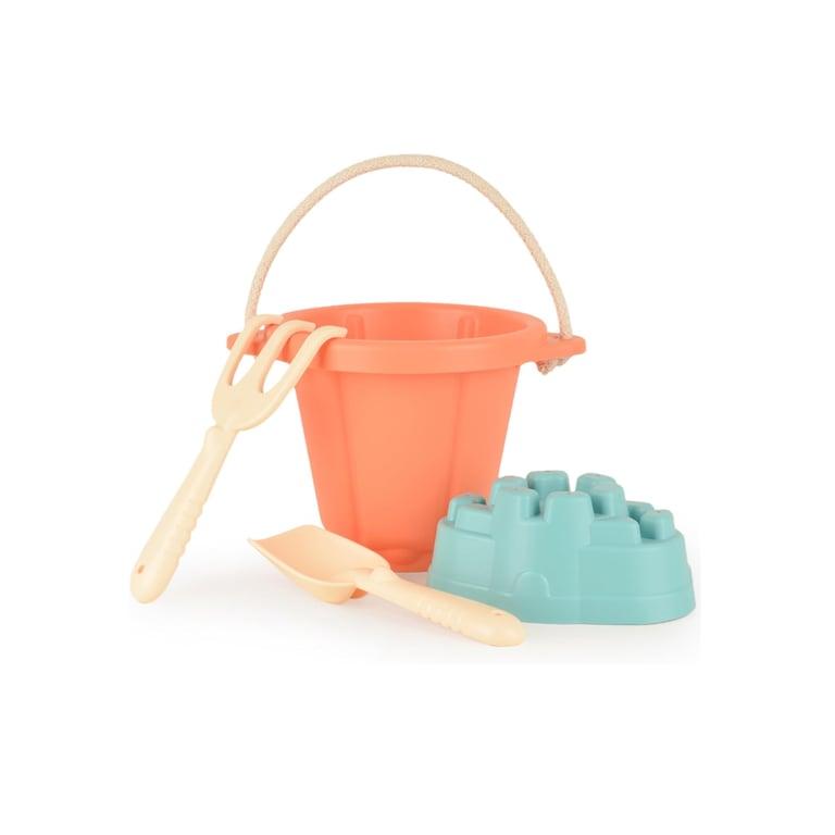 Montessori Let's Be Child Sand Bucket and Shovel Set Salmon