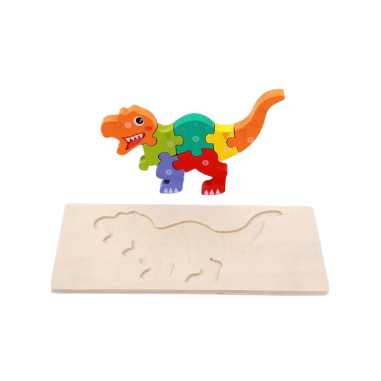 Montessori Seaside-Montessori 3D Puzzle Tyrannosaurus Rex