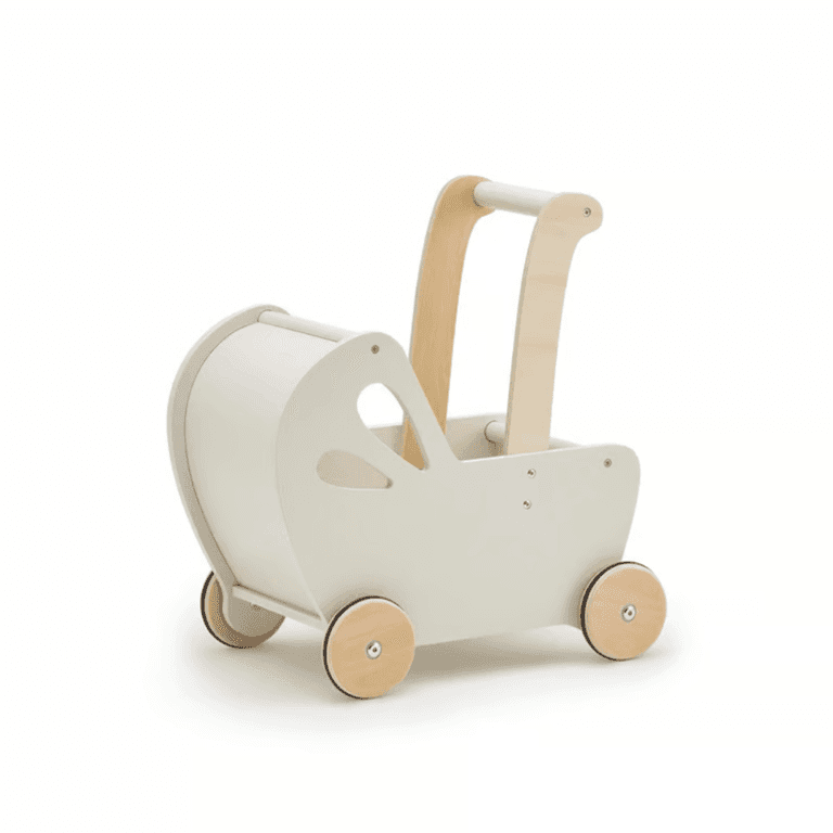 Moover Walker Essential Pram Off White (For Experienced Walkers 18+ Months)
