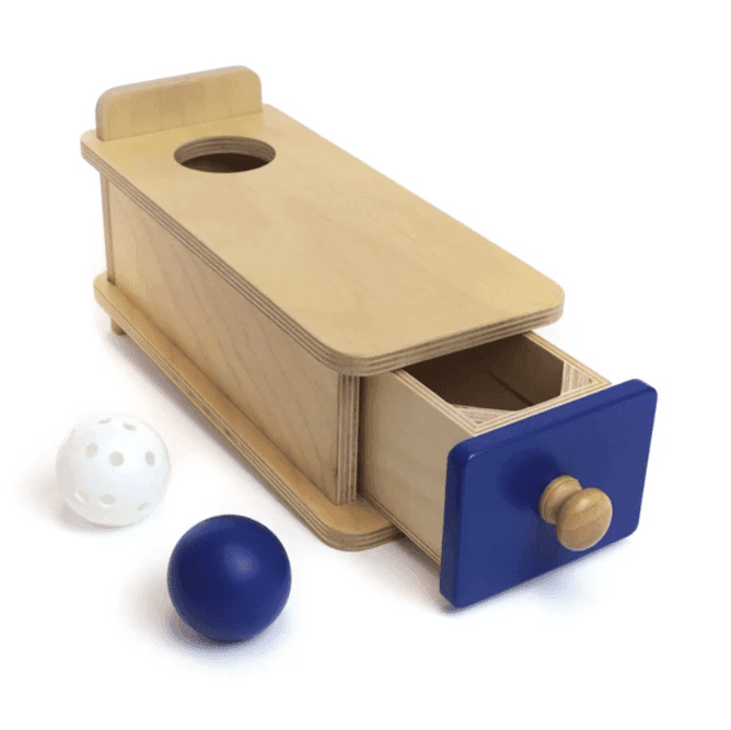 GAM Montessori Object Permanence Box With Drawer - Montessori Product