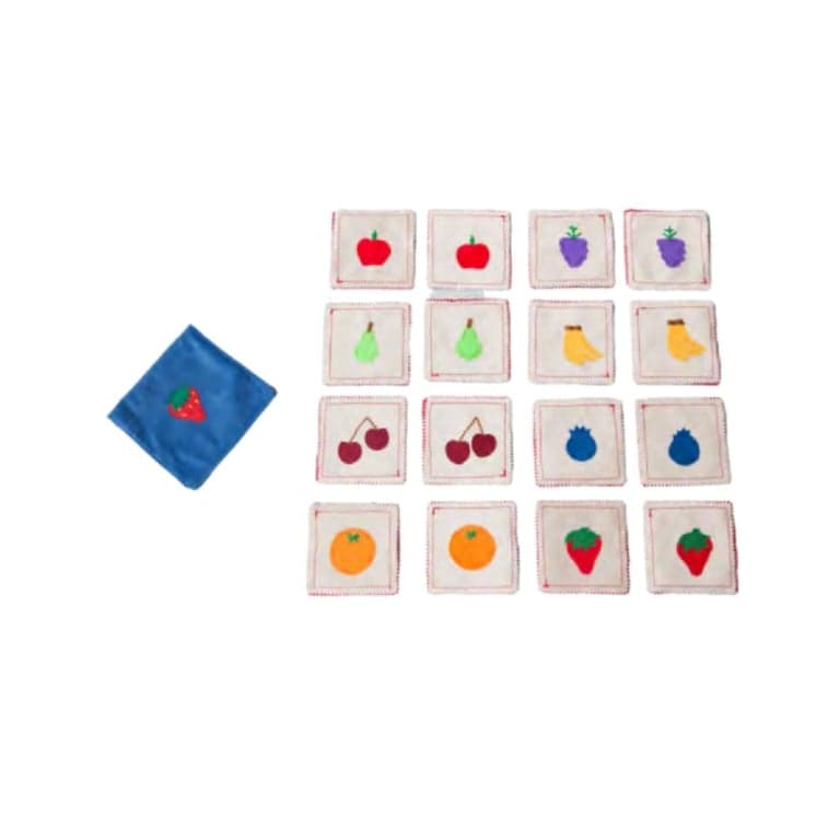 Zeki Learning Memory Game Fruits
