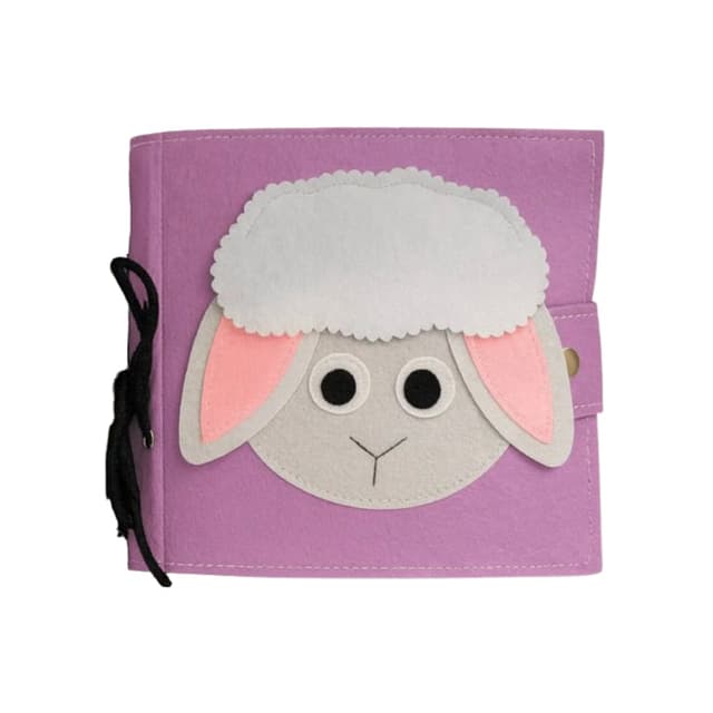 Wondertivity Little Lamb Busy Book 12-Page Edition