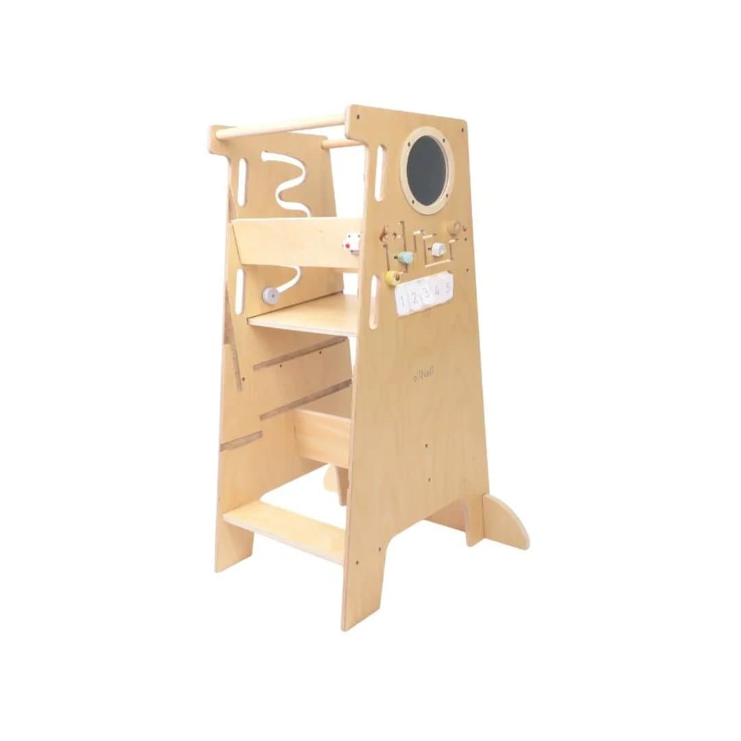 Elis Design 5-in-1 Toddler Tower Pro Animals