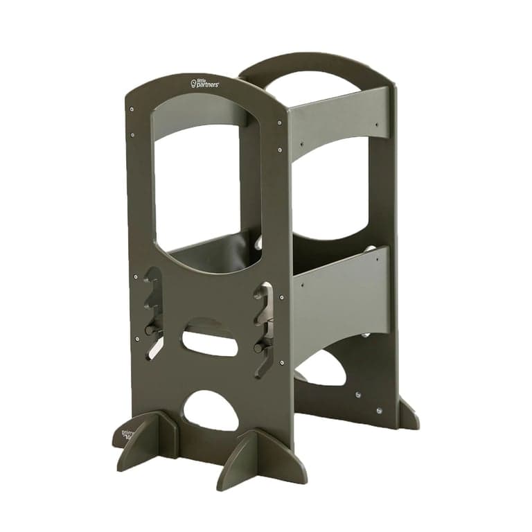 Montessori Little Partners The Learning Tower Olive Green