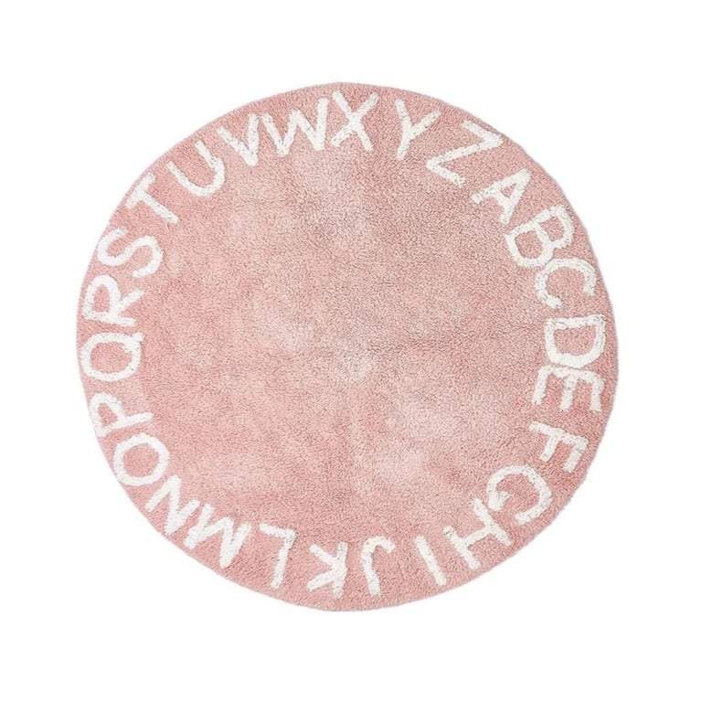 Montessori Wonder Space ABC Alphabet Play Mat Pink