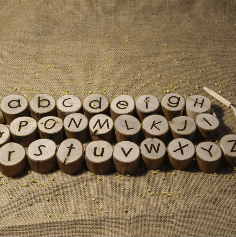 QToys Threading Set Alphabet | MontiPlanet.com.au Montessori Toys ...