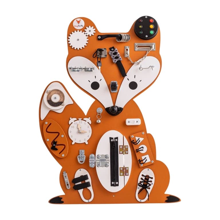 Foxy Family Busy Board Nina the Fox No Name With Stand