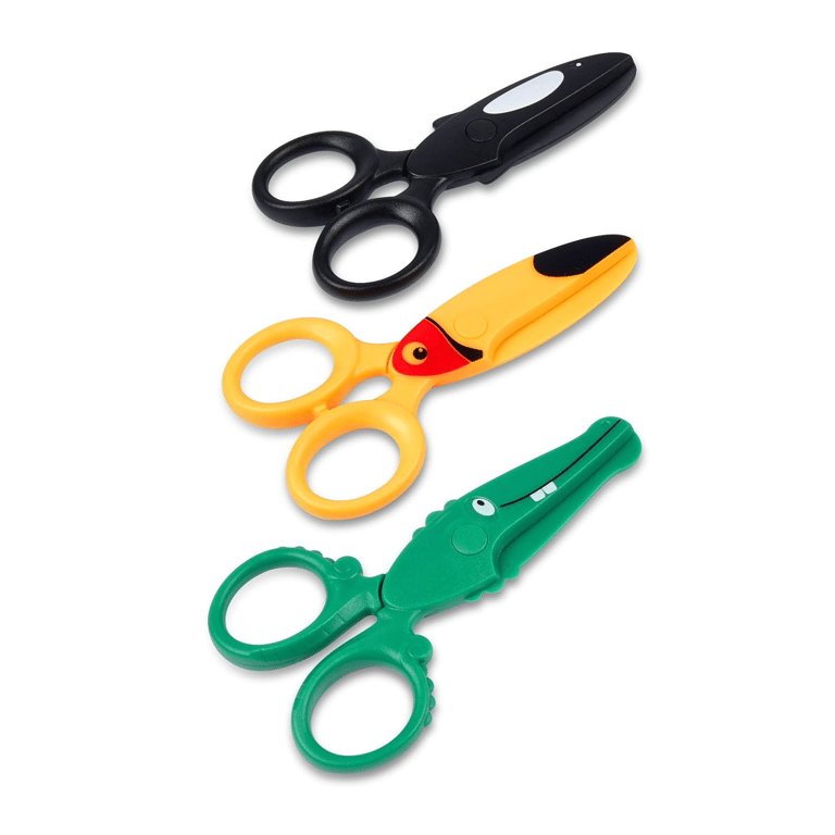 Montessori Sopito 3 Pieces Kids Scissors Cute Animals