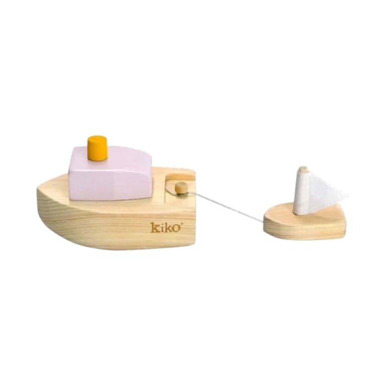 Kiko+ Ofune Wind-Up Boat Lavender