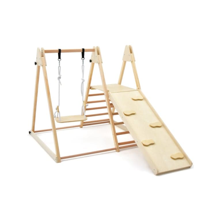 Costway 5-in-1 Indoor Foldable Climber Playset