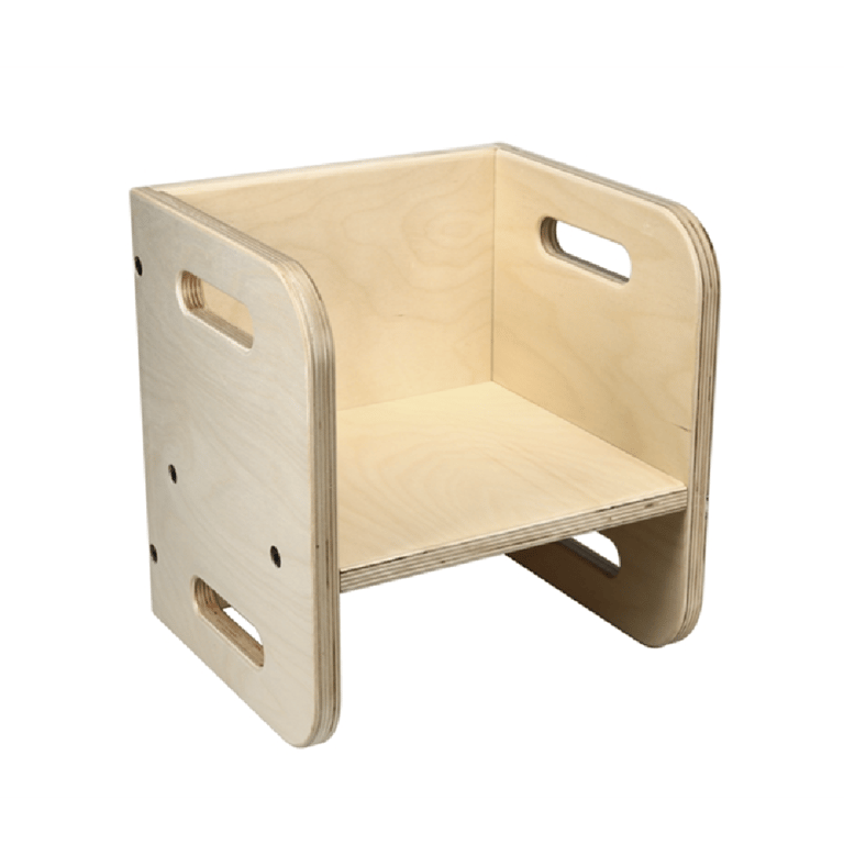 Montessori Alison's Montessori Infant Cube Chair Plywood