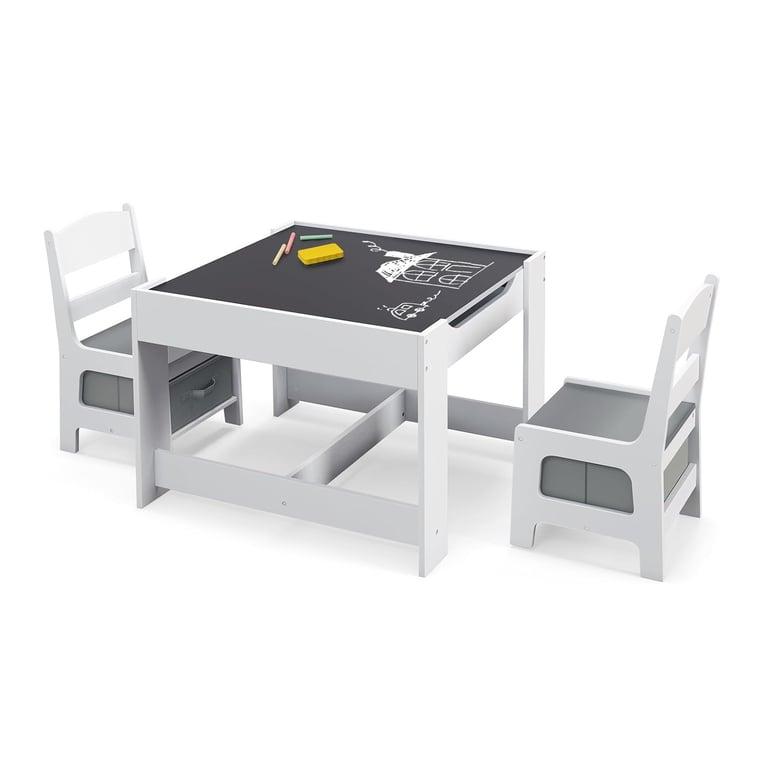 Montessori Honey Joy 3-in-1 Table and Chair Set Grey