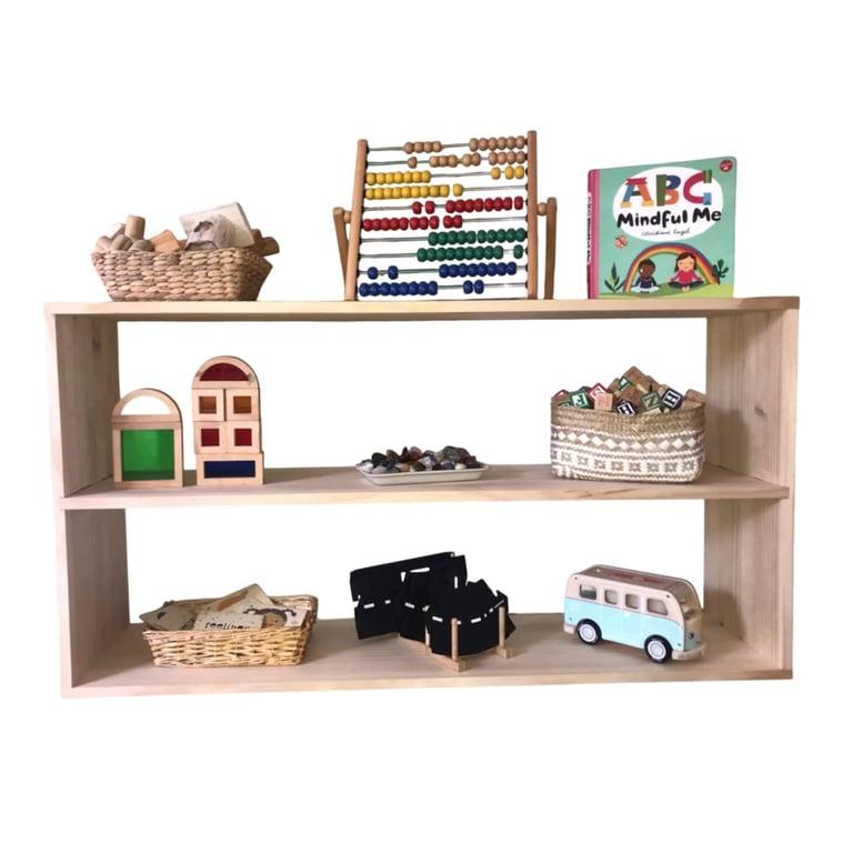 Montessori BodhiBaxter Toy Shelf