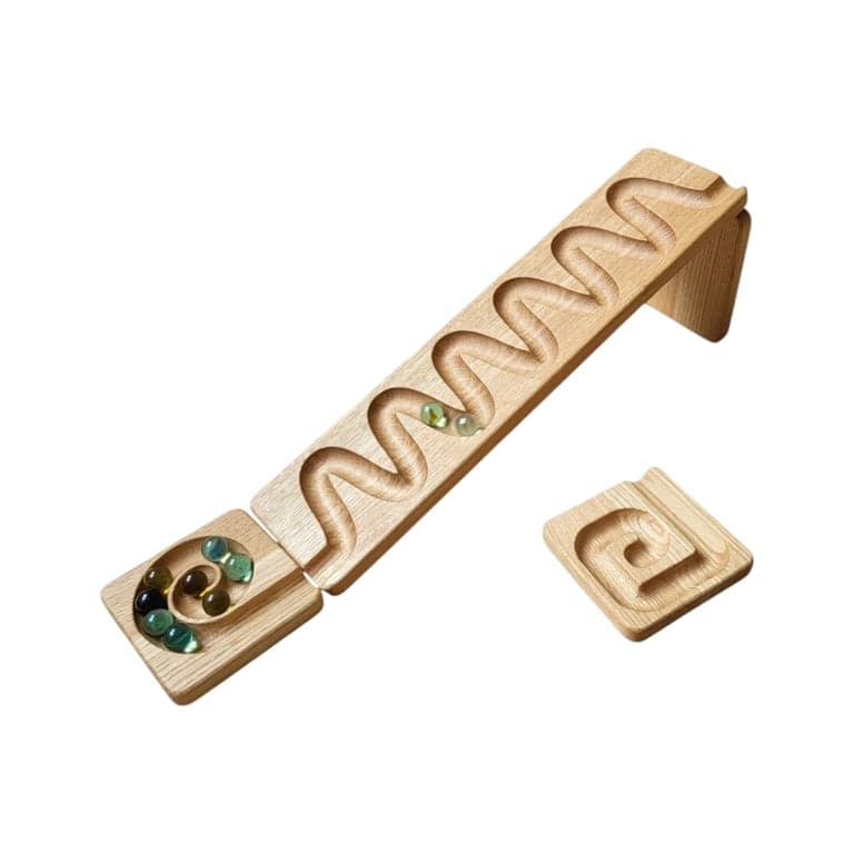 THREEWOOD Marble Run Track Set of 1 Waterfall