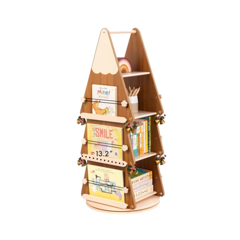OOOK Rotating Tree Bookshelf