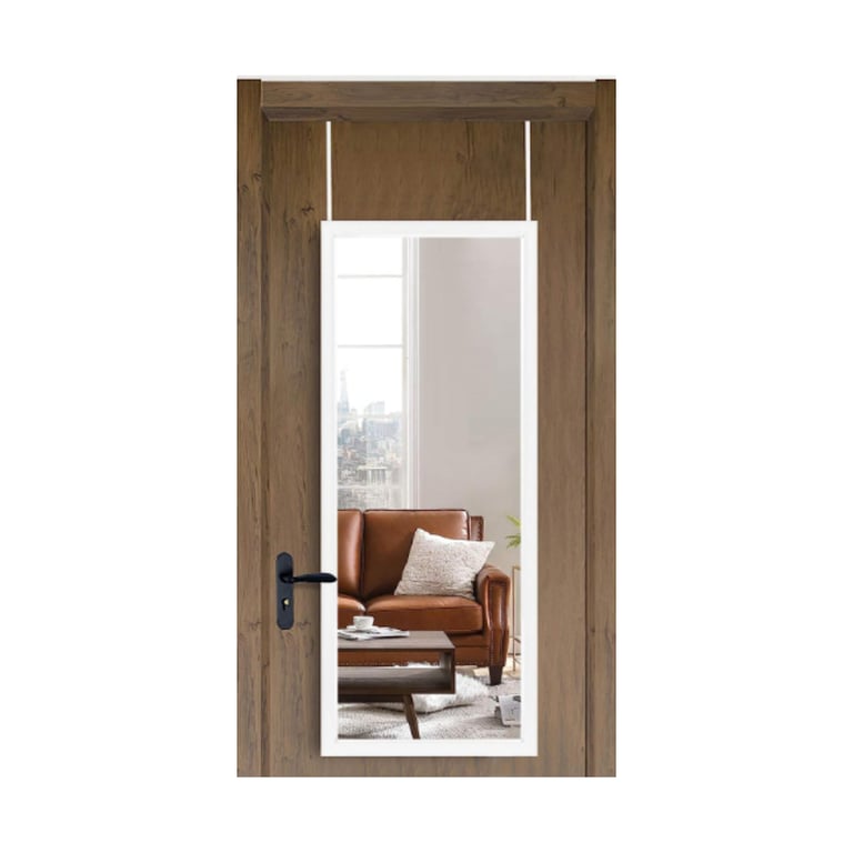 Montessori MIRUO Over The Door Mirror White