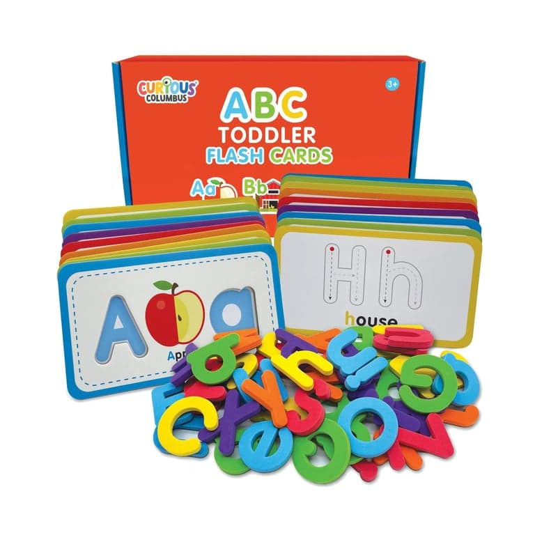 Curious Columbus Flashcards & ABC Magnetic Letters