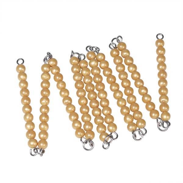 Montessori Montessori Outlet Golden Bead Chains of 100