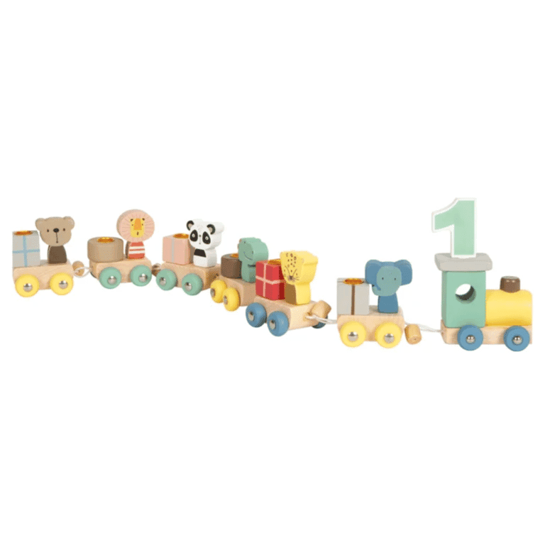 Small Foot Wooden Birthday Train