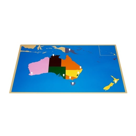 Montessori Alison's Montessori Puzzle Map of Australia
