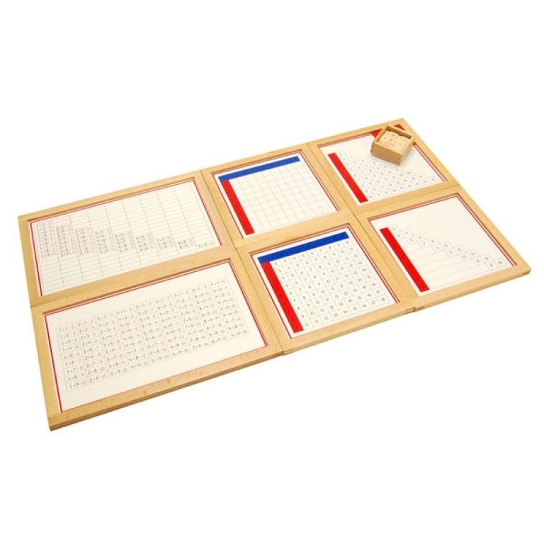 Montessori Leader Joy Addition Working Charts