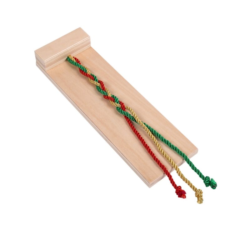 Montessori Leader Joy Braiding Board