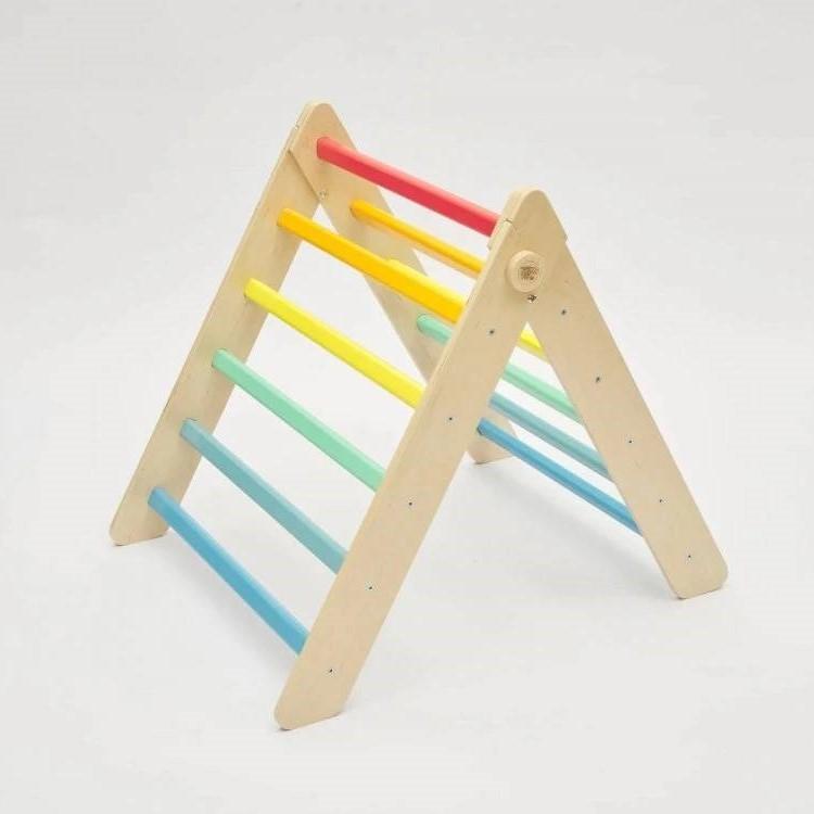 Montessori BusyKids Pikler Climbing Triangle Bright