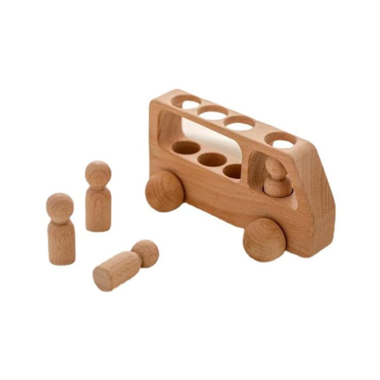 Wonder Space Wooden Bus