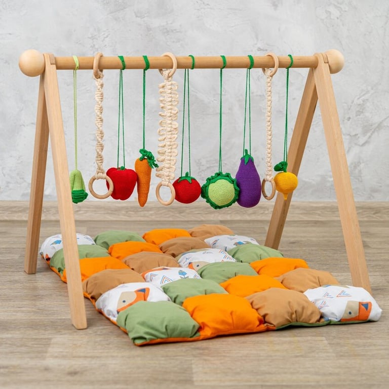 Montessori BambyGym Vegetable Baby Gym