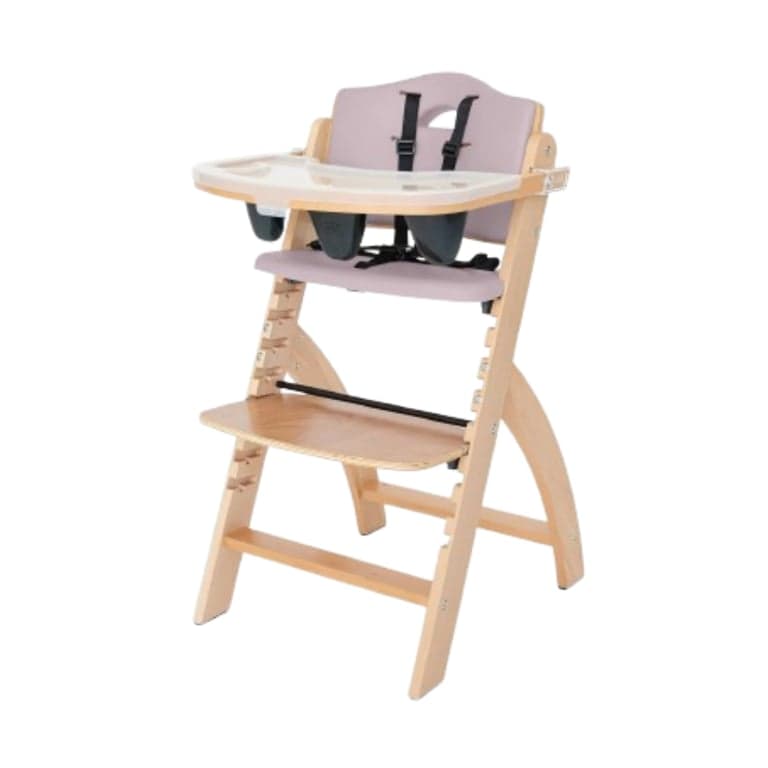 Abiie Beyond Junior High Chair Natural Lilac