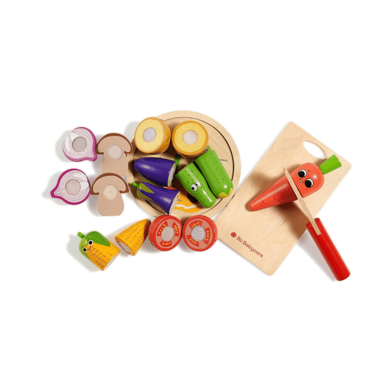 Montessori REU Bc Babycare Vegetables Cutting Toys