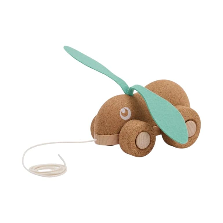 Korko Hopping Bunny Pull Along Toy